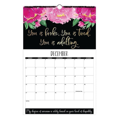 CILIFER® Here We F*cking Go Again: 2026 Swear Calendar for Tired-Ass Women