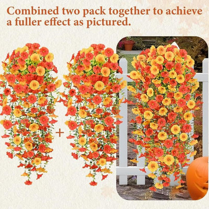 CILIFER® 🍂UV Resistant Hanging Morning Glory for Fall Decor