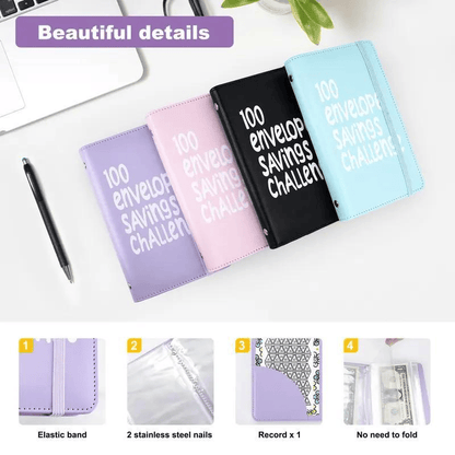 CILIFER® 🔥HOT SALE 49％ OFF🔥--✉️100 Envelope Savings Challenge Book