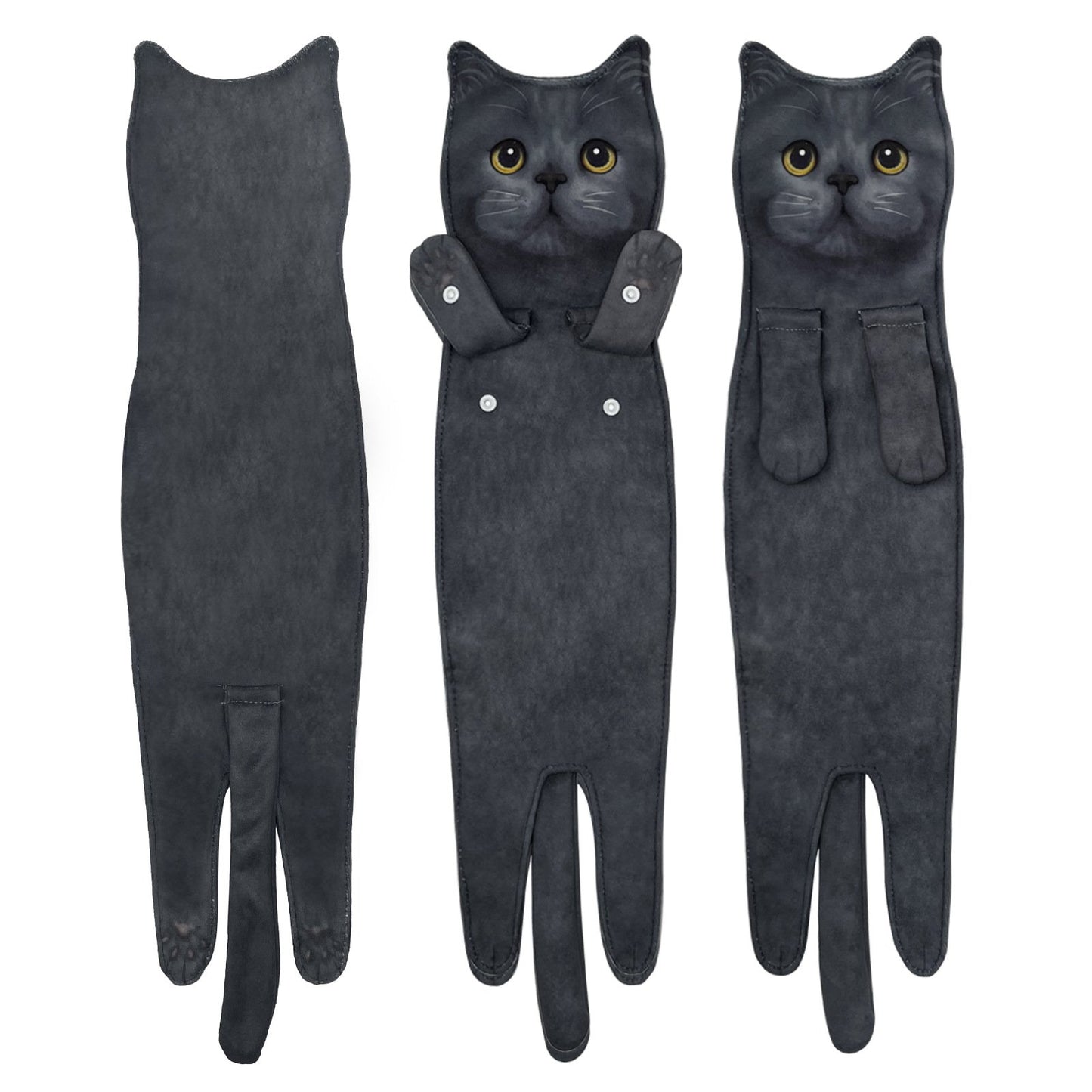 CILIFER® 🎁 Early Christmas Sale — Up to 49% OFF! 🎅 Funny Cat Hand Towels