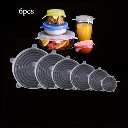 CILIFER® Silicone Cover Stretch Lids Reusable Airtight Food Wrap Covers