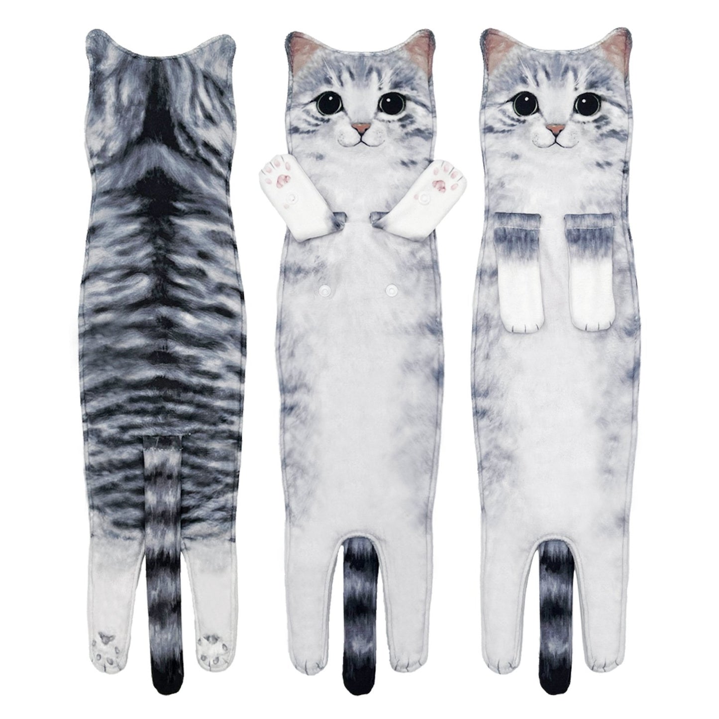 CILIFER® 🎁 Early Christmas Sale — Up to 49% OFF! 🎅 Funny Cat Hand Towels
