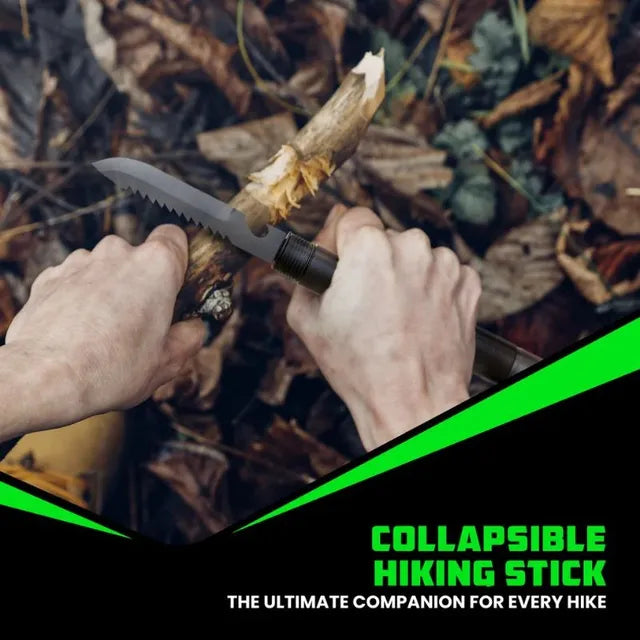 CILIFER® Tactical Hiking Stick w/ Integrated Survival Kit