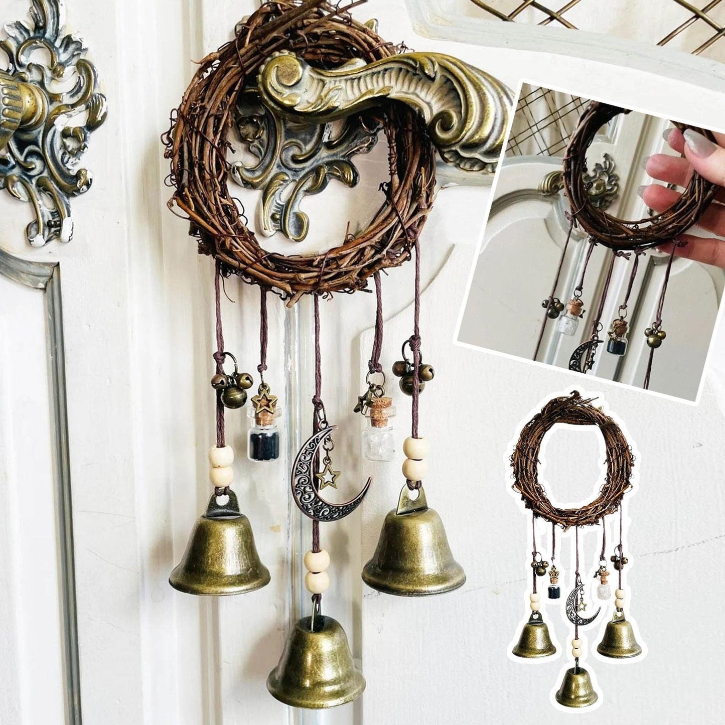 CILIFER® 🧙‍♀️🔔Handmade Witch Bells for Home Protection