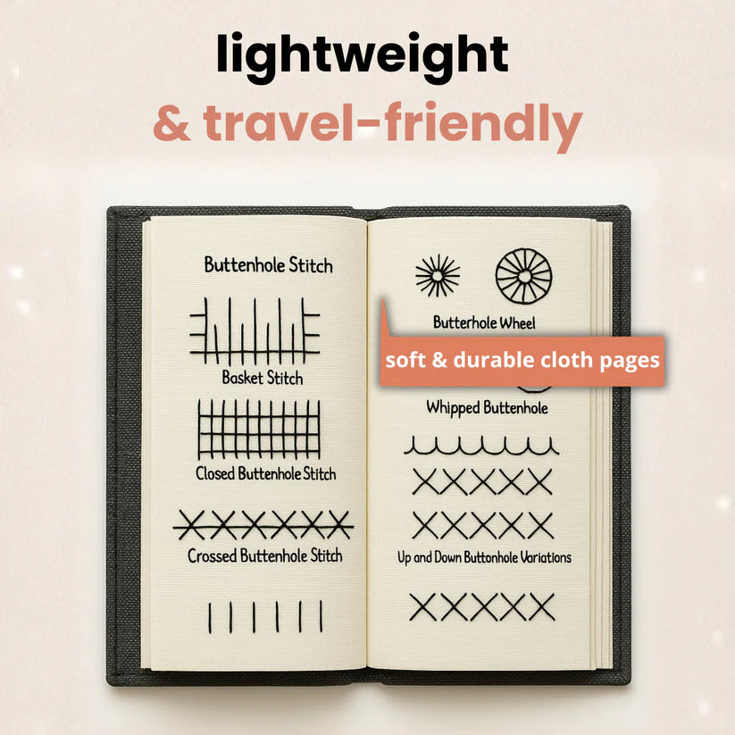 CILIFER® Embroidery stitch book