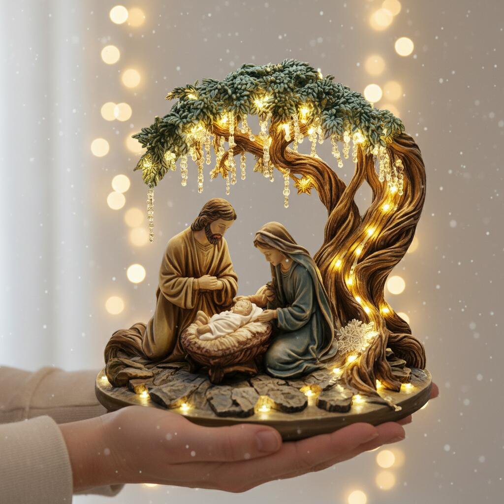 CILIFER® 💖Buy 2 Get 5% OFF& Free Shipping🎄🎁Christmas Nativity Scene Decorative Figurine
