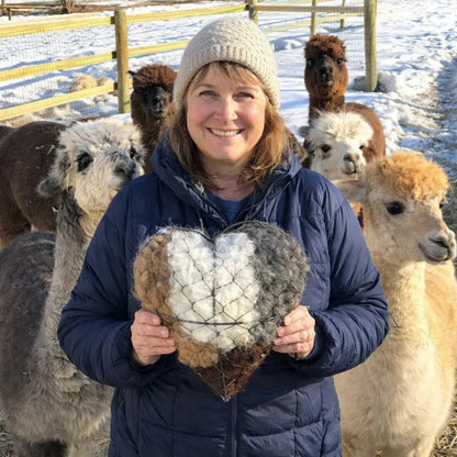 CILIFER® 🔥LAST DAY 49% OFF - ☁ Handmade Alpaca Fiber Bird Nesting Heart 🏡