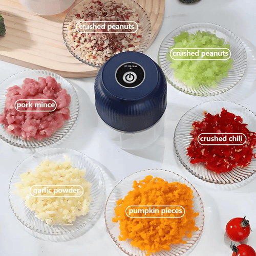 CILIFER® 🔥 Electric Garlic Chopper. Mini Portable Veggie Cutter