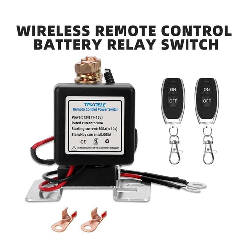 CILIFER® WIRELESS REMOTE CONTROL BATTERY RELAY SWITCH 🔌