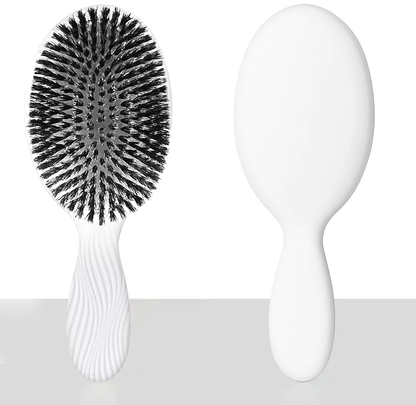 CILIFER® Viral World-Famous 5x Sold Out Paddle Brush - Smoother. Stronger. Shinier Hair - Boar Bristle Brush with Nylon Bristles and Microsphere Massaging Tips