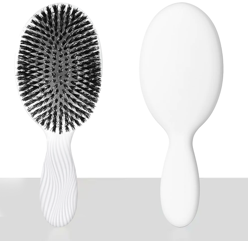 CILIFER® Viral World-Famous 5x Sold Out Paddle Brush - Smoother. Stronger. Shinier Hair - Boar Bristle Brush with Nylon Bristles and Microsphere Massaging Tips