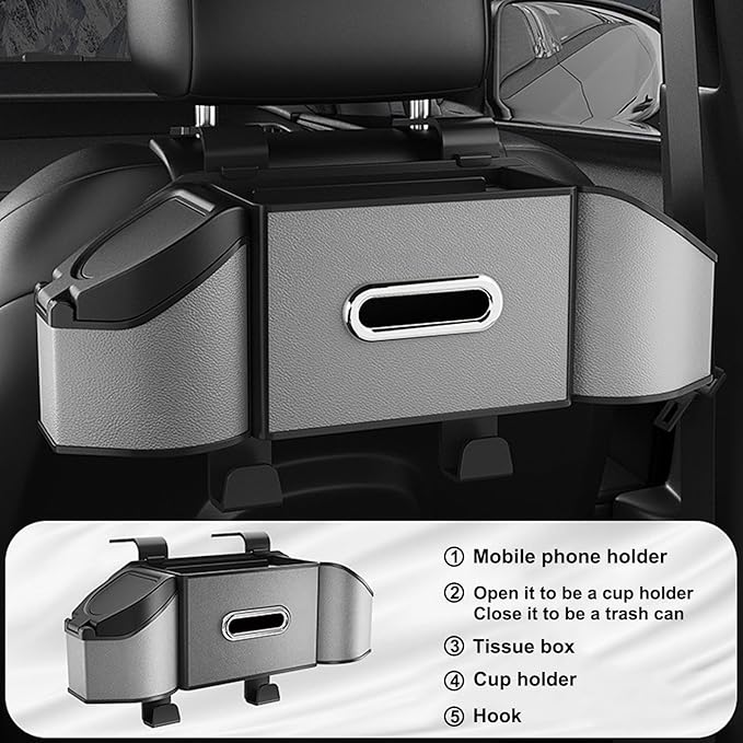 CILIFER® 🔥Car Seat Back Organizer - Backseat Car Organizer Waterproof Storage Bag