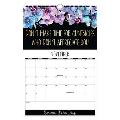 CILIFER® Here We F*cking Go Again: 2026 Swear Calendar for Tired-Ass Women