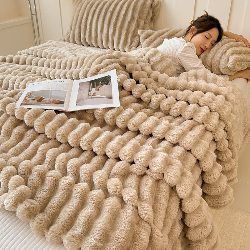 Sfrcord® 🔥Popular soft plush nap blanket
