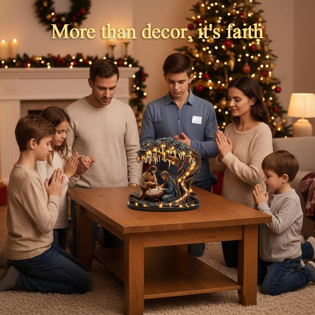 CILIFER® 💖Buy 2 Get 5% OFF& Free Shipping🎄🎁Christmas Nativity Scene Decorative Figurine