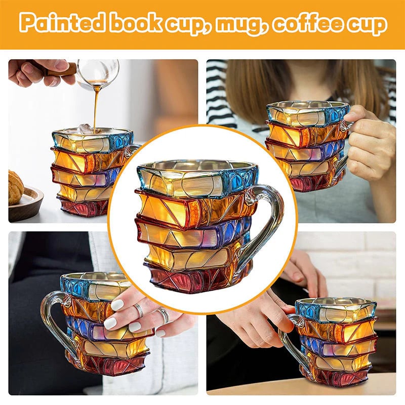 CILIFER® 📚☕Painted Book Mug