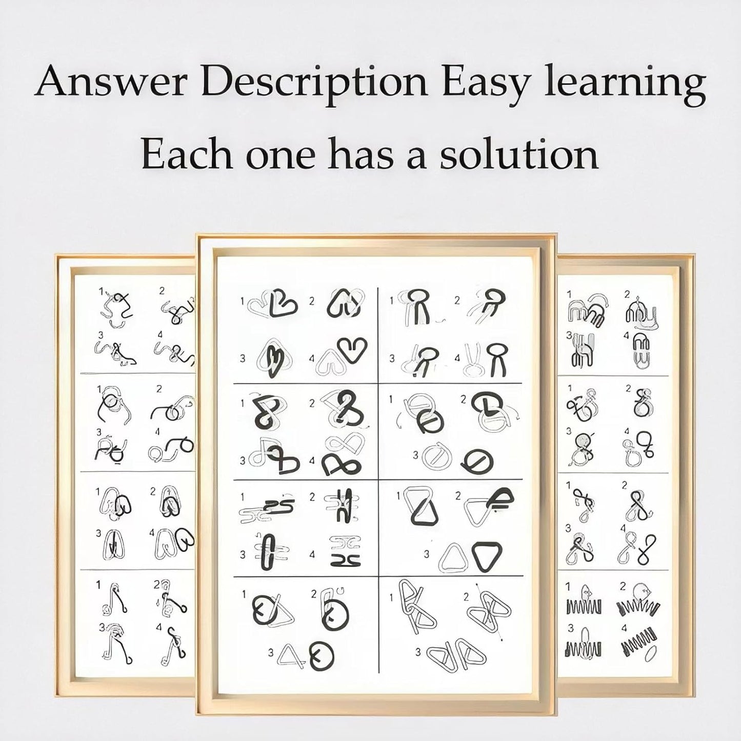 CILIFER® The Best Christmas Gift🎁 Metal Montessori Puzzle Solving