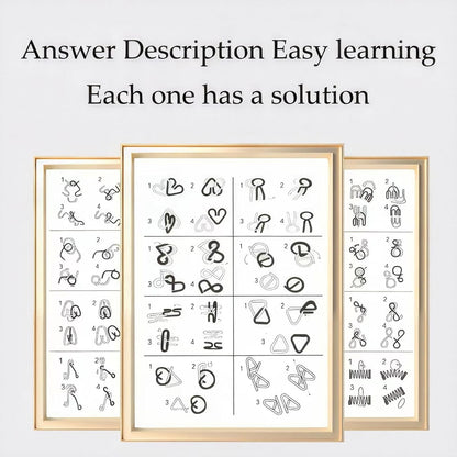 CILIFER® The Best Christmas Gift🎁 Metal Montessori Puzzle Solving