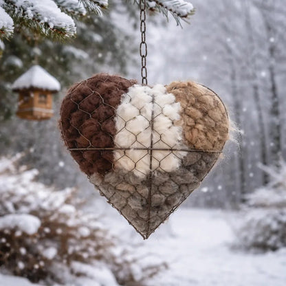 CILIFER® 🔥LAST DAY 49% OFF - ☁ Handmade Alpaca Fiber Bird Nesting Heart 🏡