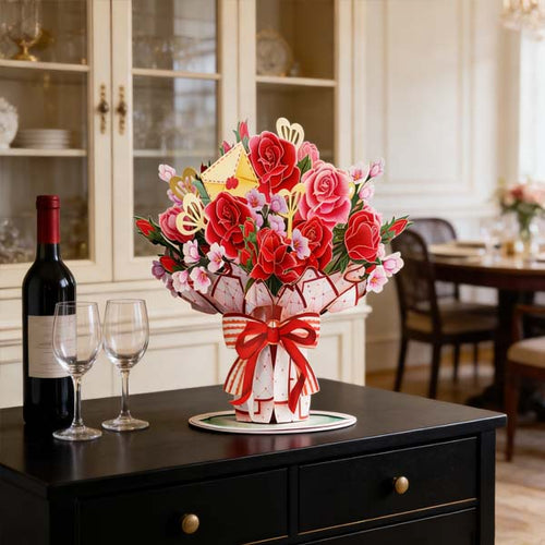 CILIFER® 🏆55K+ SOLD! 🌼💌 Forever-Blooming 3D Flower Pop-Up Card– Personalized Love Message & Everlasting Bloom 🎁