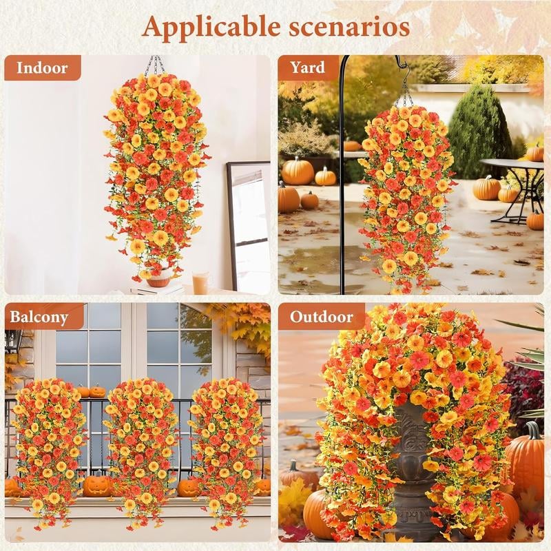 CILIFER® 🍂UV Resistant Hanging Morning Glory for Fall Decor