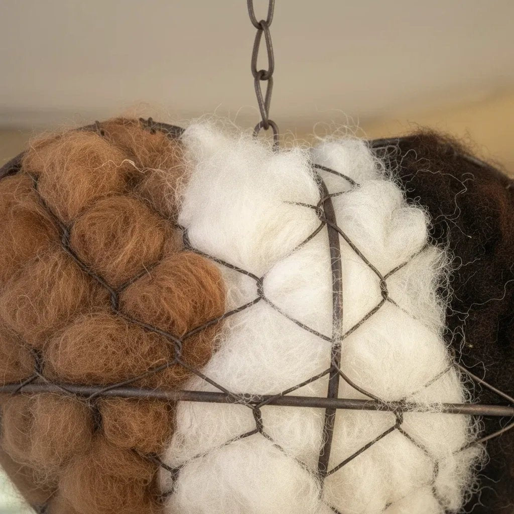 CILIFER® 🔥LAST DAY 49% OFF - ☁ Handmade Alpaca Fiber Bird Nesting Heart 🏡