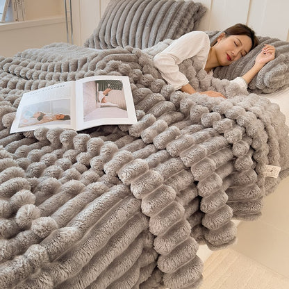 Sfrcord® 🔥Popular soft plush nap blanket