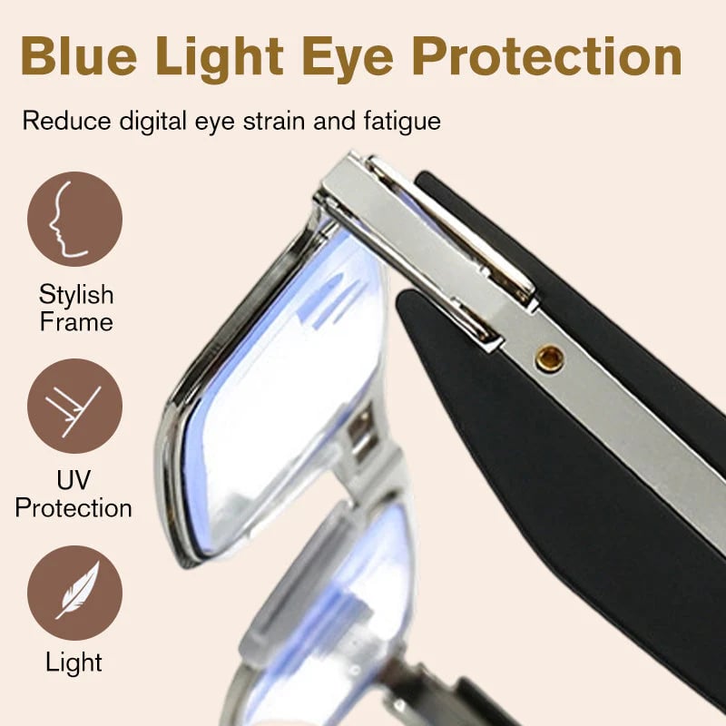 SFRCORD® 🔥Foldable Anti-Blue Light Reading Glasses with Case