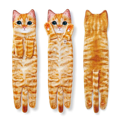 CILIFER® 🎁 Early Christmas Sale — Up to 49% OFF! 🎅 Funny Cat Hand Towels