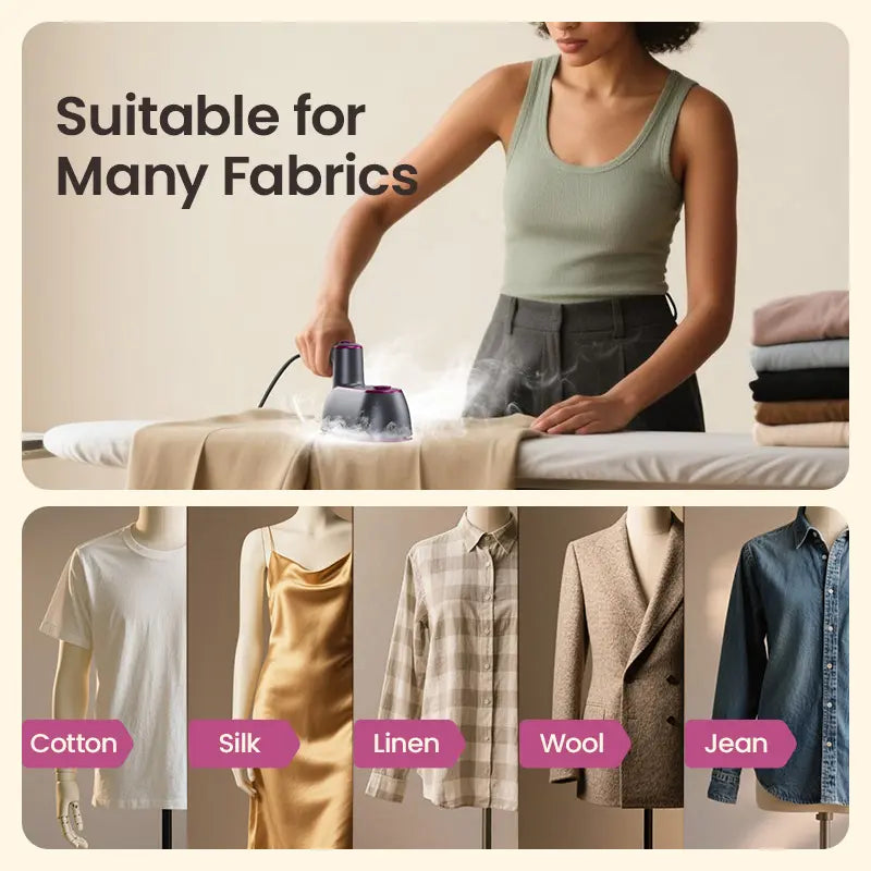 CILIFER® Portable Steam Iron & Clothes Steame
