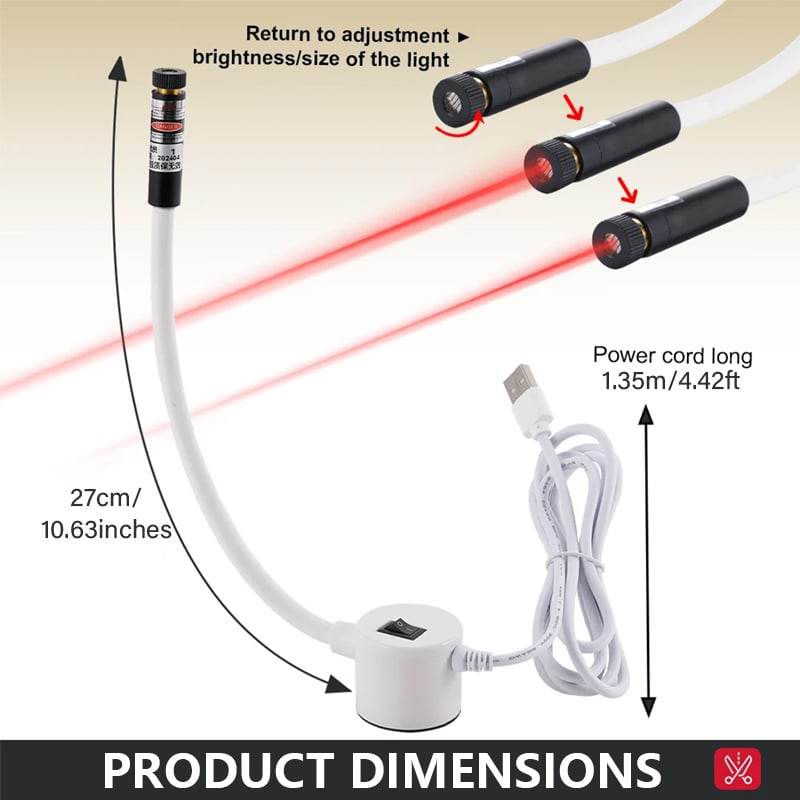 CILIFER®🔥NEW YEAR SALE - Magnetic Positioning Quilting Light for Sewing Machine
