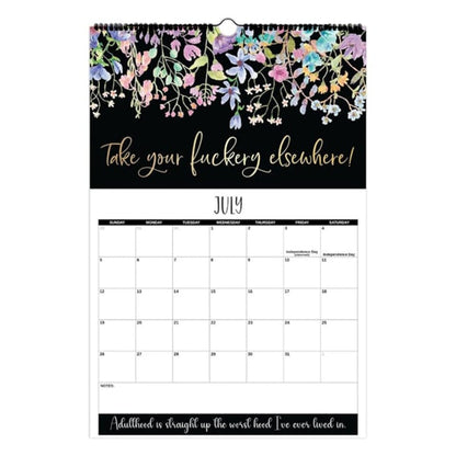 CILIFER® Here We F*cking Go Again: 2026 Swear Calendar for Tired-Ass Women